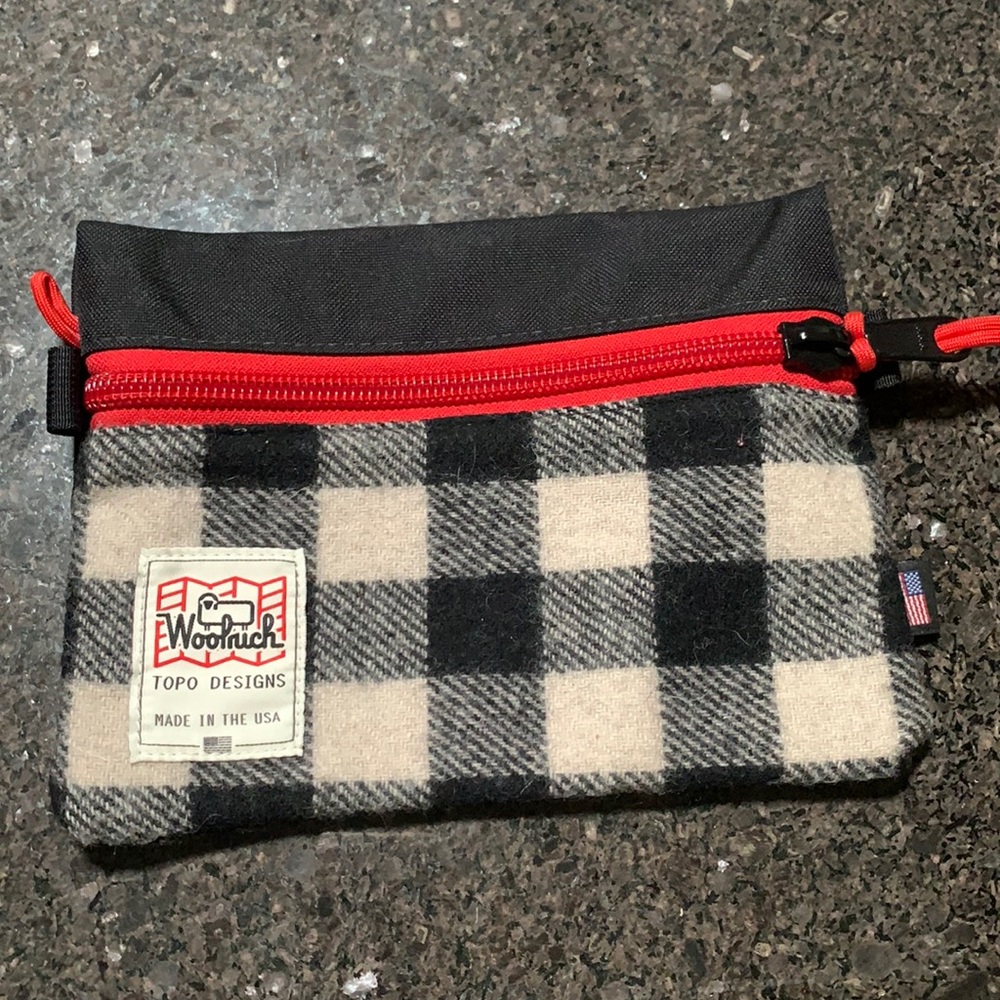 Topo Woolrich Wristlet made in the USA!